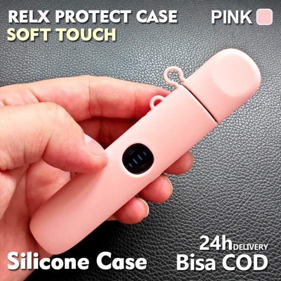 Kasus silikon untuk RELX penting Phantom Infinity perangkat perlindungan penuh Vape kasus